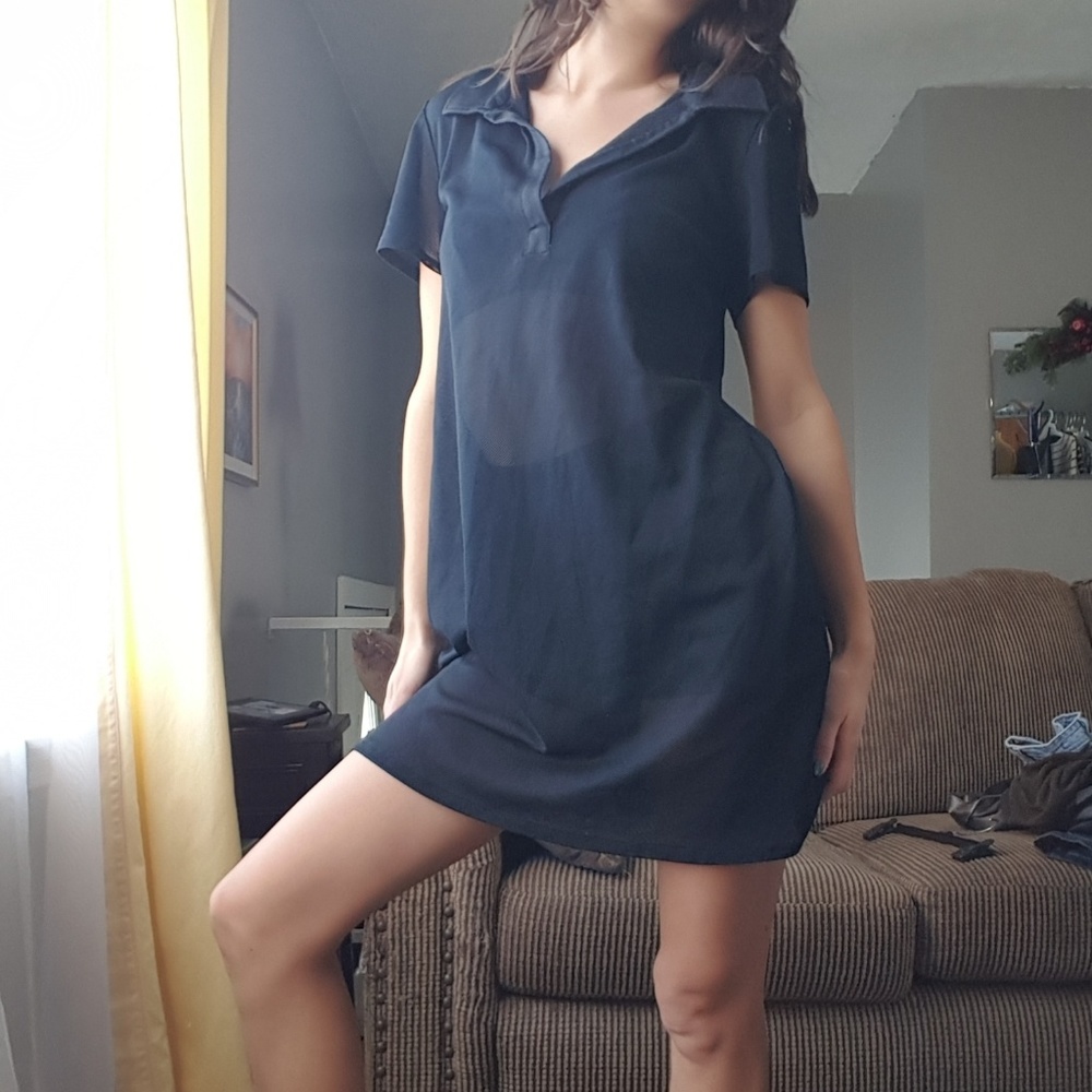 Sheer mesh dress - Picture 2 of 3
